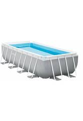 Abnehmbarer Pool-Prismenrahmen 4X2X1 m. Pool Set Intex 26788