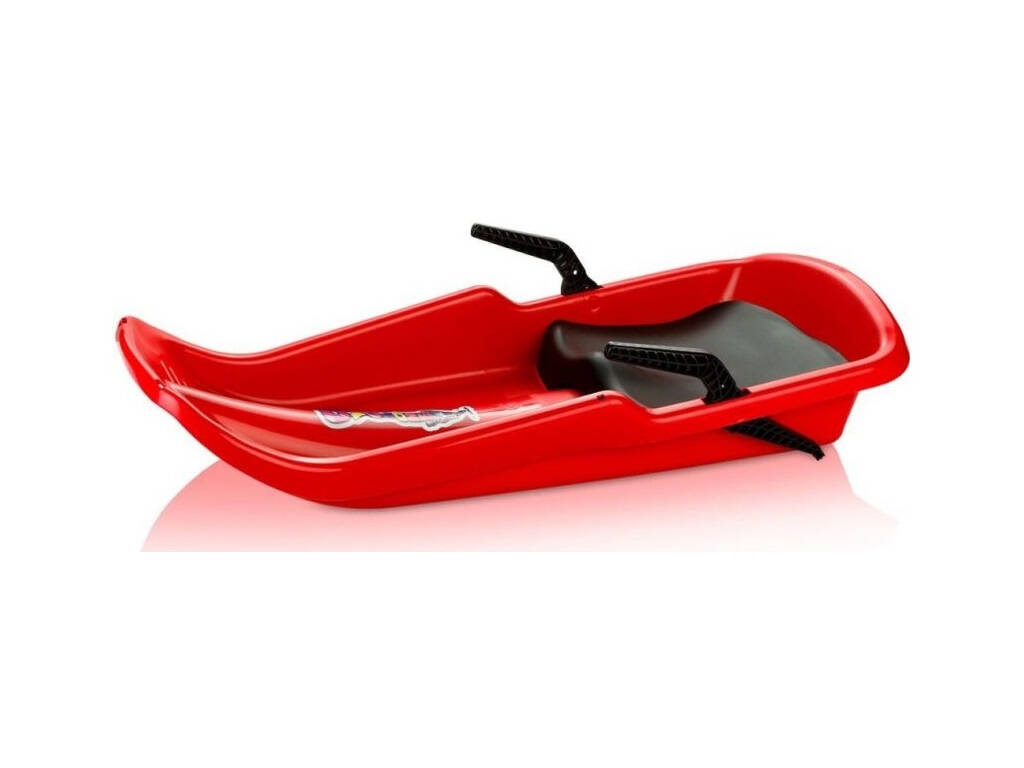 Schlitten Sledge Cyclone Rot Plastkon 41106120