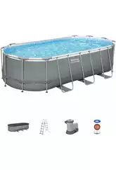 Piscina Desmontável Power Steel 549x274x122 cm. Bestway 56710