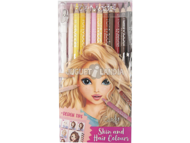 TopModel Crayons à Colorier Peau et Cheveux 5678