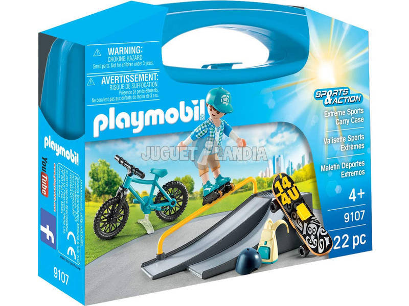Playmobil Estojo Desportos Extremos 9107