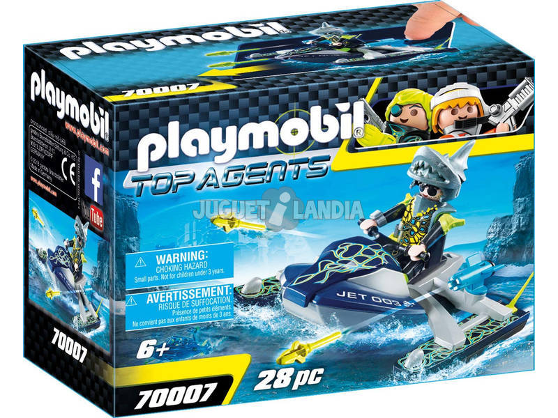 Playmobil Team S.H.A.R.K. Raketeschiff 70007