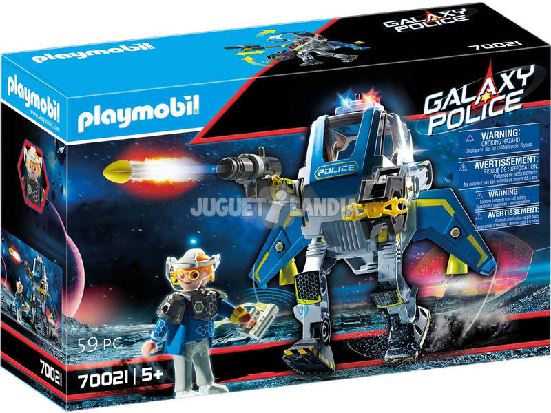 Playmobil Polícia Galactica Robô