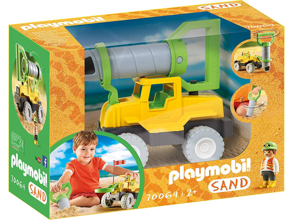 Playmobil Sand Bohrerfahrzeug 70064
