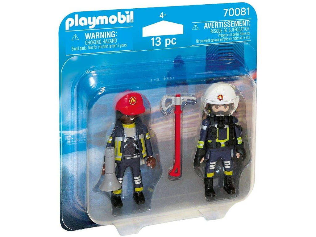 Playmobil Duopack Bomberos 70081
