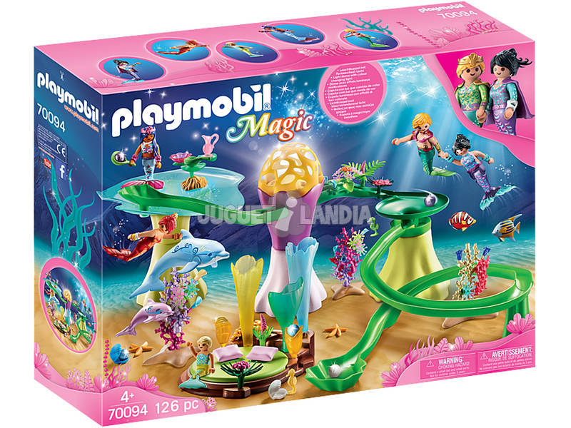 Playmobil Enseada das Sereias com Cúpula Iluminada Playmobil 70094