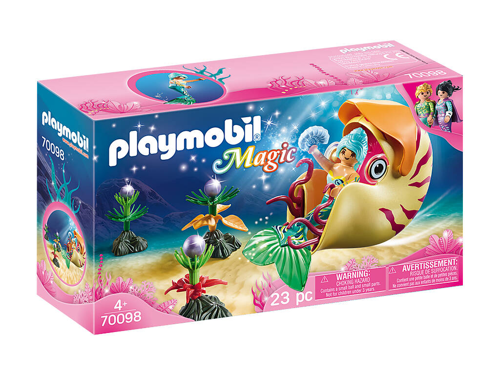 Playmobil Sereia com Caracol de Mar Playmobil 70098