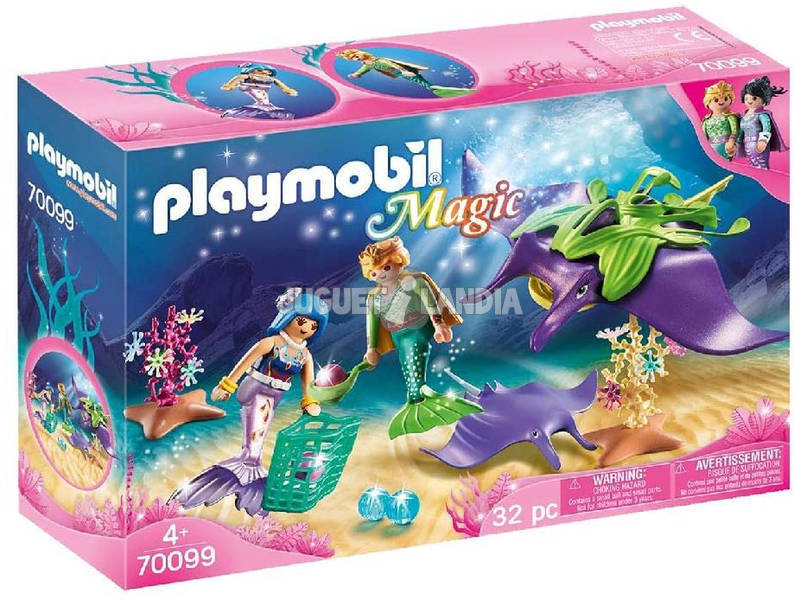 Playmobil Raccoglitori di Perle con Manta Playmobil 70099