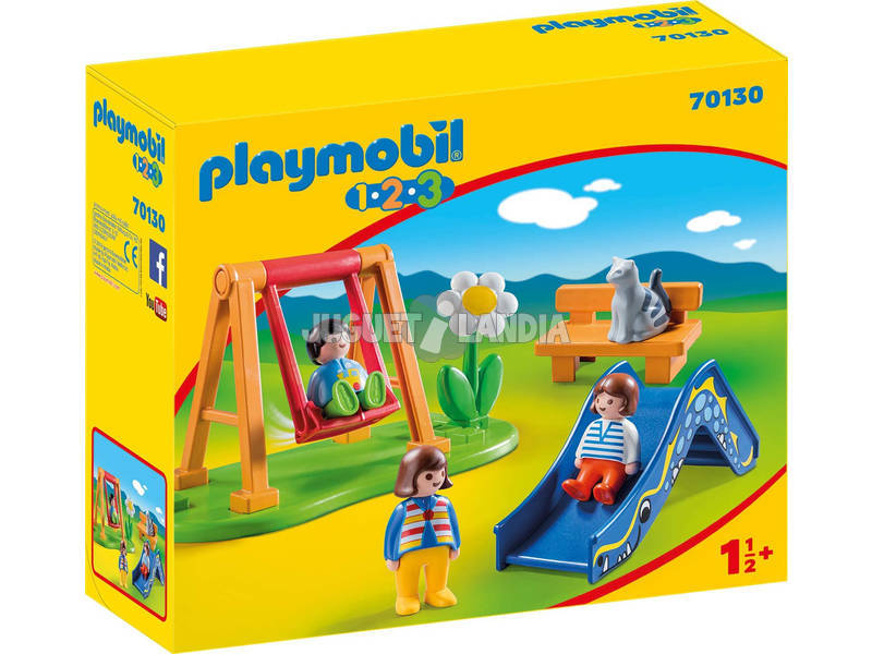Playmobil 1,2,3 Parque Infantil Playmobil 70130
