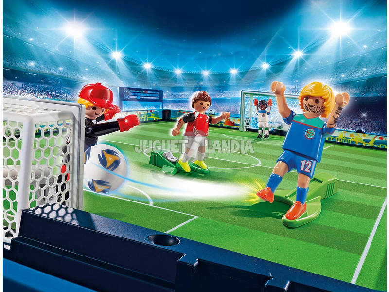 maletin futbol playmobil juguetilandia