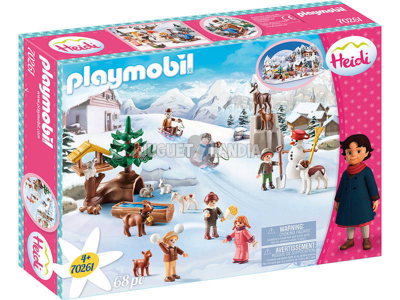 Playmobil Le Monde d'Hiver de Heidi 70261