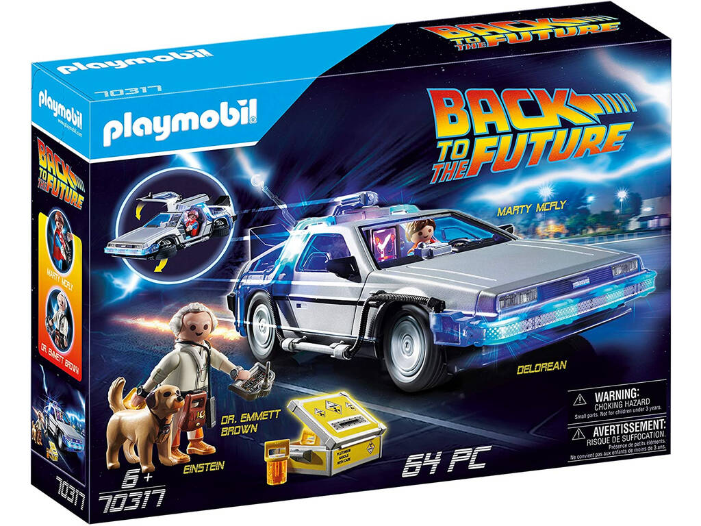 Playmobil Regreso al Futuro DeLorean 70317