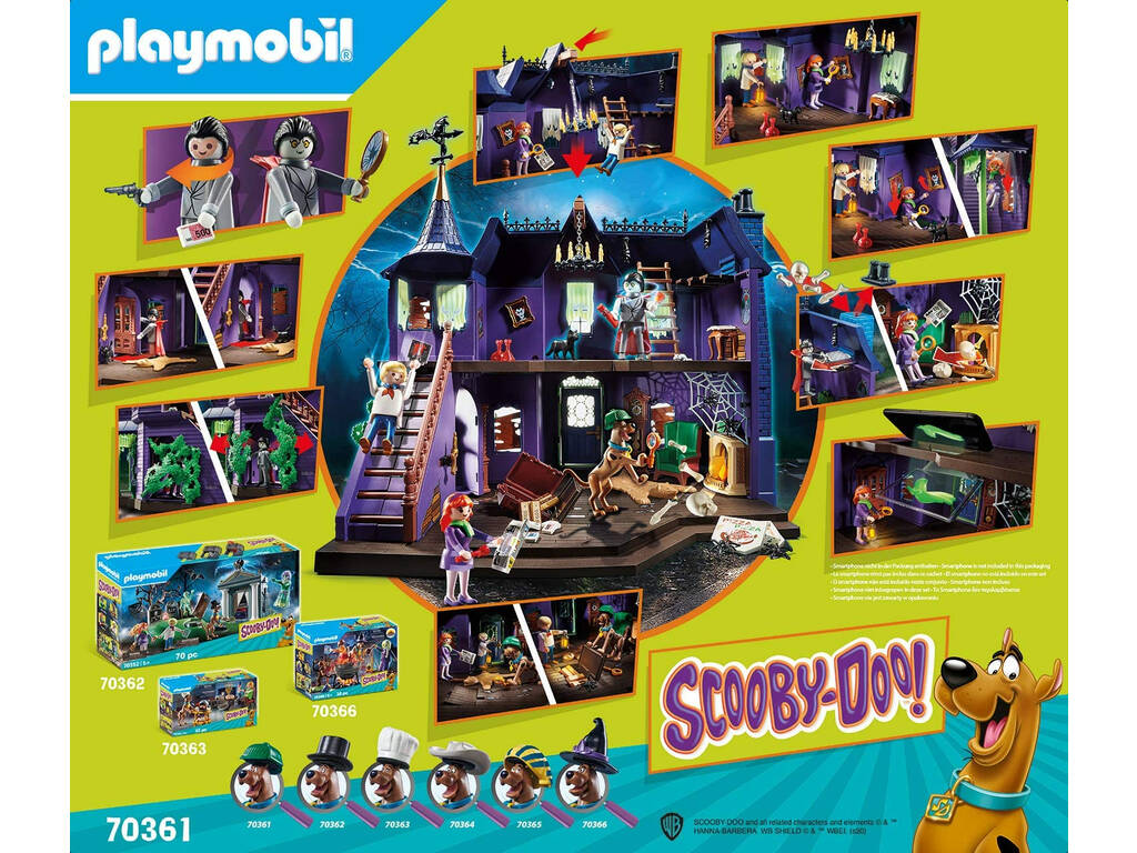 Acheter Playmobil ScoobyDoo Aventure dans un manoir mystérieux 70361