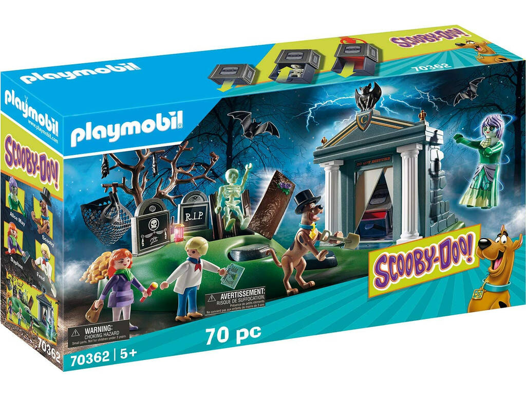Playmobil Scooby-Doo Aventure au Cimetière 70362