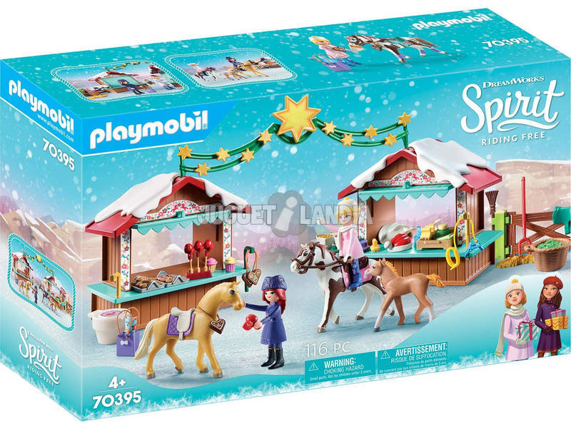 Playmobil Spirit Weihnachten in Miradero 70395