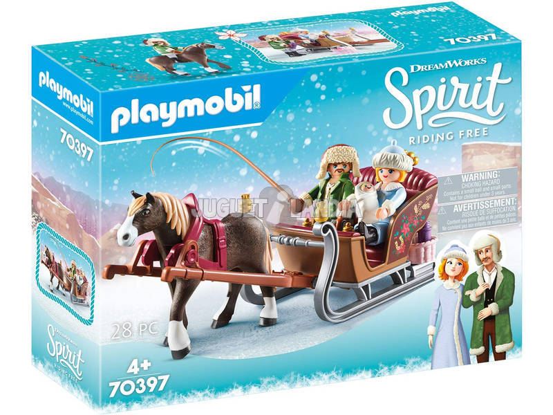 Playmobil Spirit Promenade en Traîneau 70397