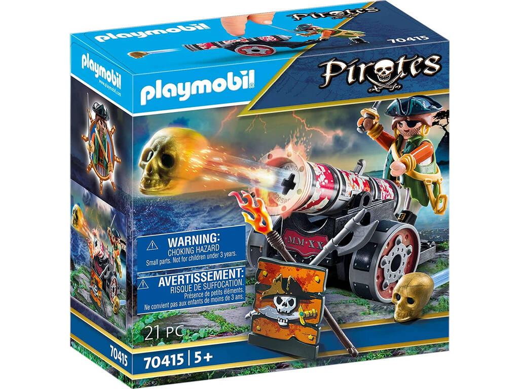 Playmobil Pirata con Cannone 70415