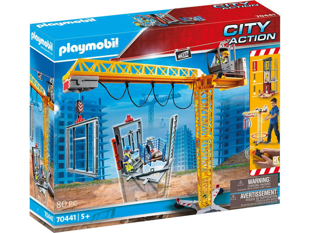Playmobil Grue Télécommandée 70441