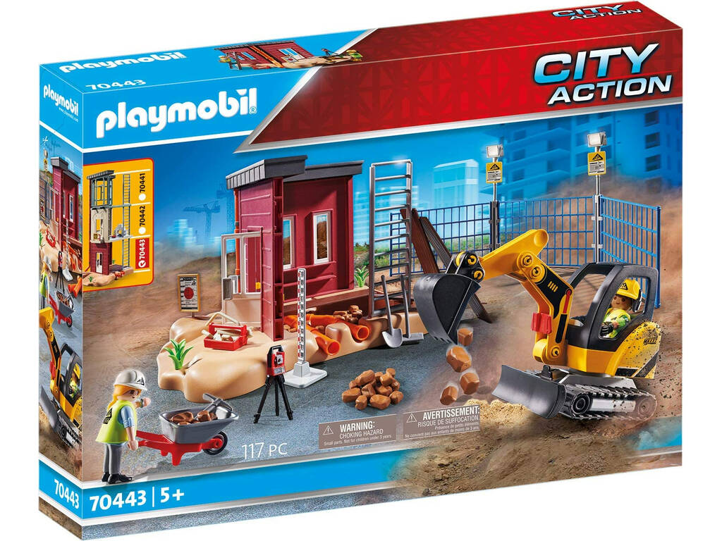 Playmobil Mini Escavadora 70443