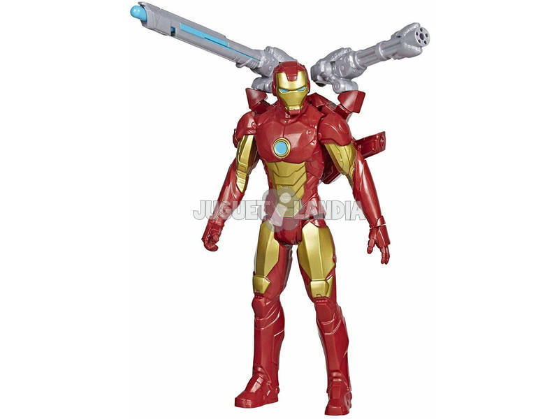 Vengeurs Figurine Titan avec des Accessoires Iron Man Hasbro E7380