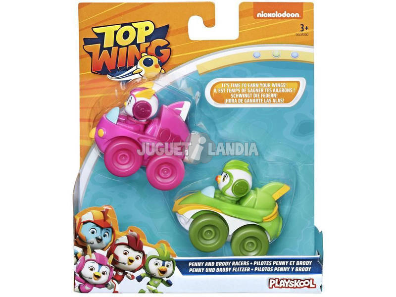Top Wing Pack 2 Mini Véhicules Brody and Betty Racers Hasbro E5352