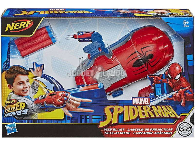 Nerf Spiderman Spiderman Power Moves Hasbro E7328