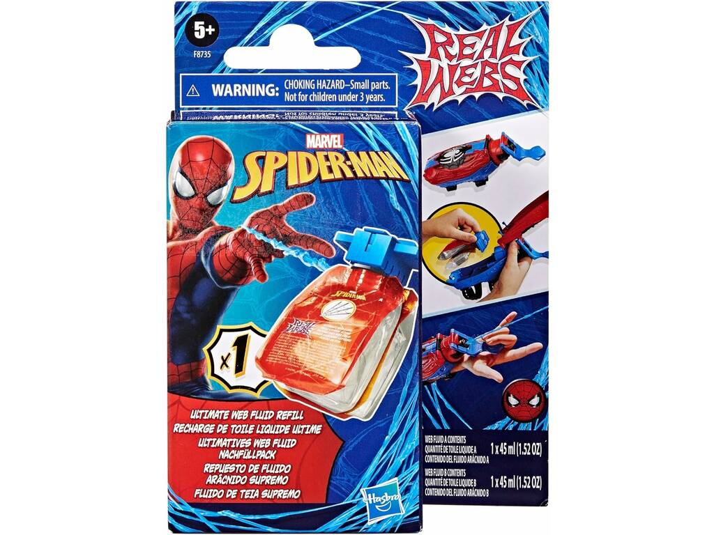 Recharge de fluide Spiderman Ultimate Spider