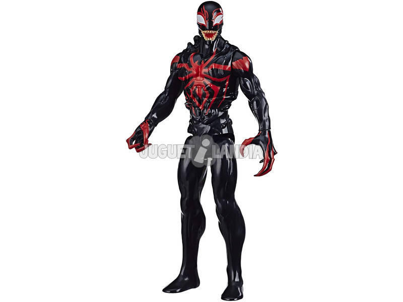 Spiderman Venom Figurine Titan Miles Morales Hasbro E8729