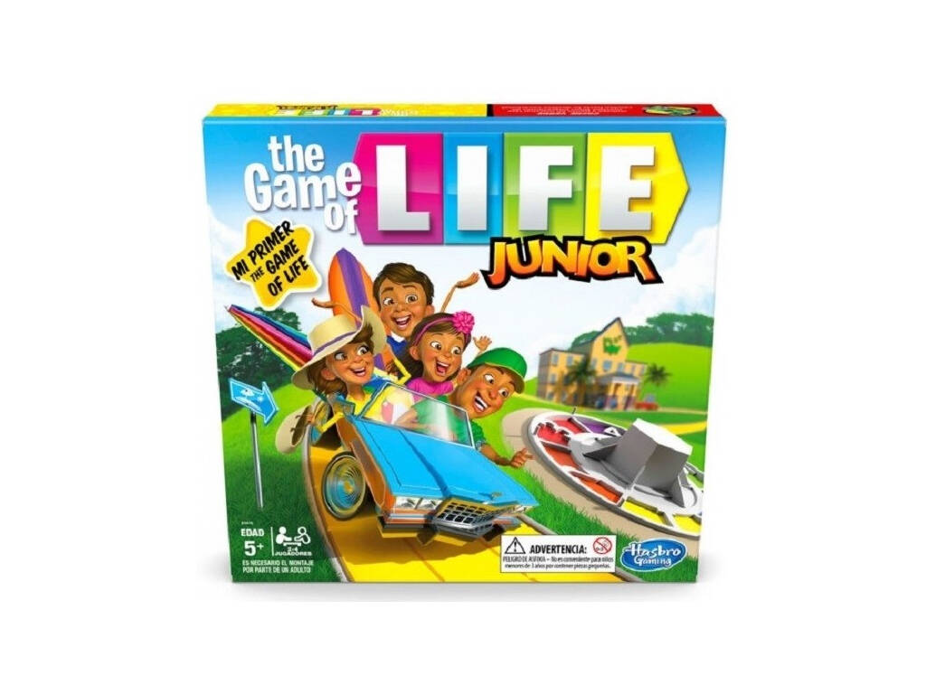 Juego de Mesa Game of Life Junior Hasbro E6678
