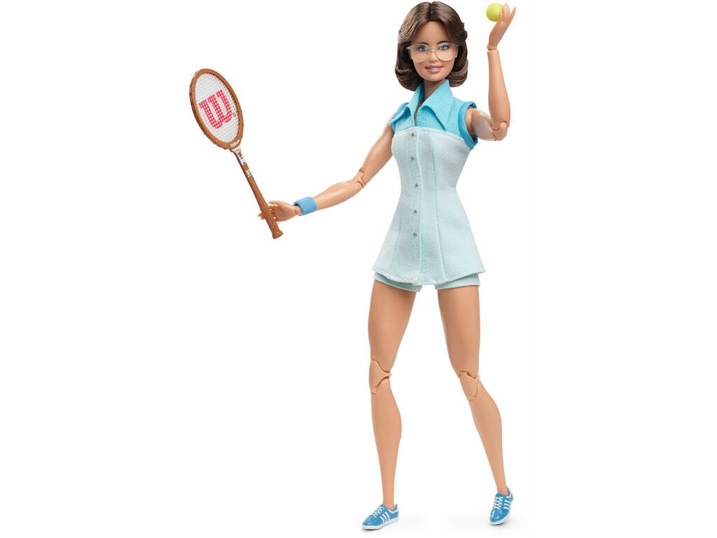 Barbie Colección Inspirierende Frauen Billie Jean King Mattel GHT85