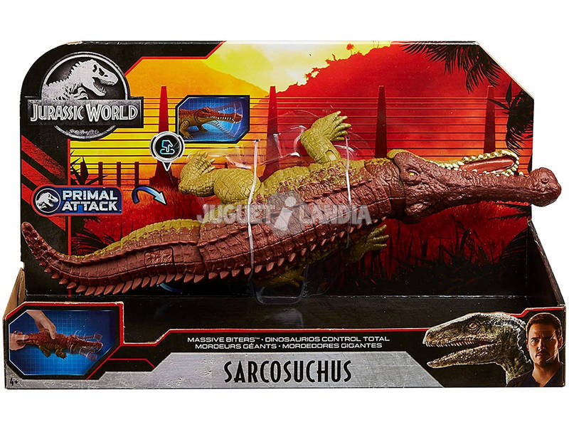 Jurassic World Massive Biters Sarcosuchus Mattel GJP34