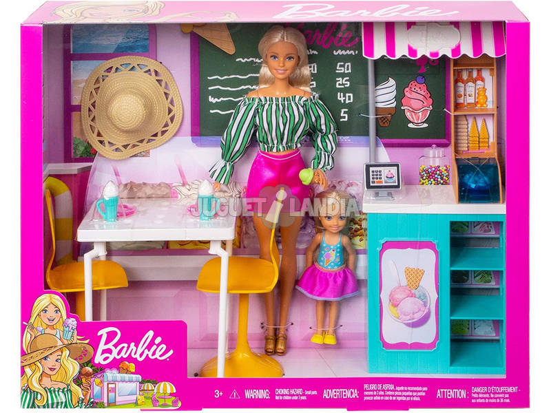 Barbie und ihre Eisdiele Mattel GBK87