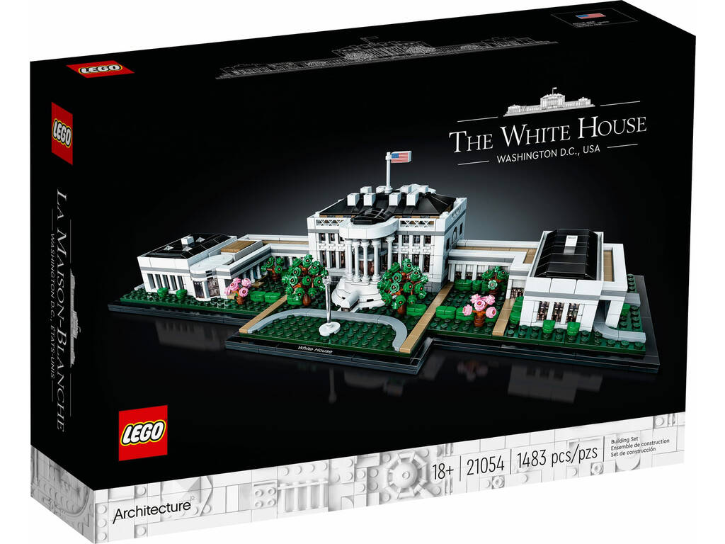 Lego Arquitectura La Casa Blanca 21054