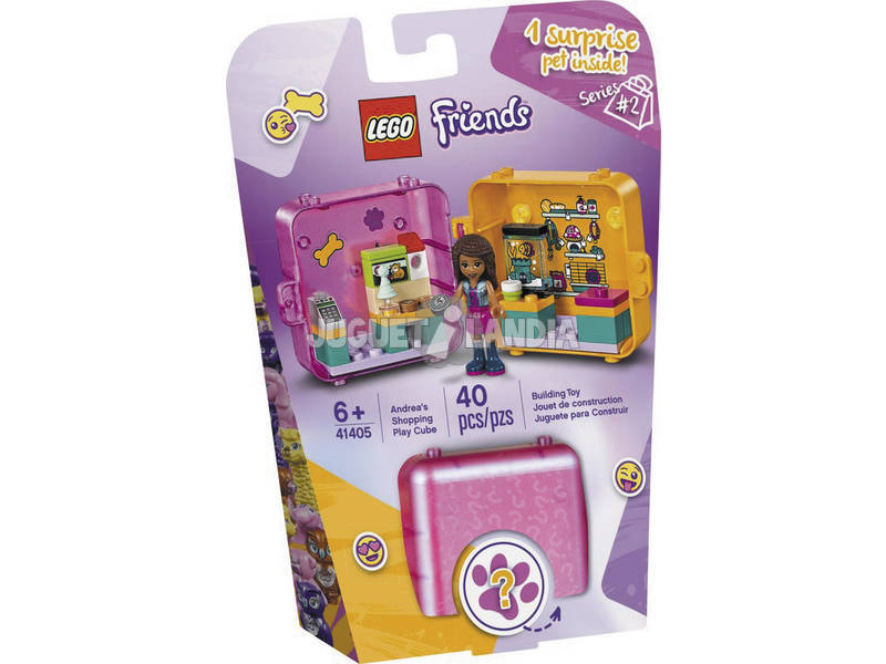 Lego Friends Cubo Loja de Jogos de Andrea 41405