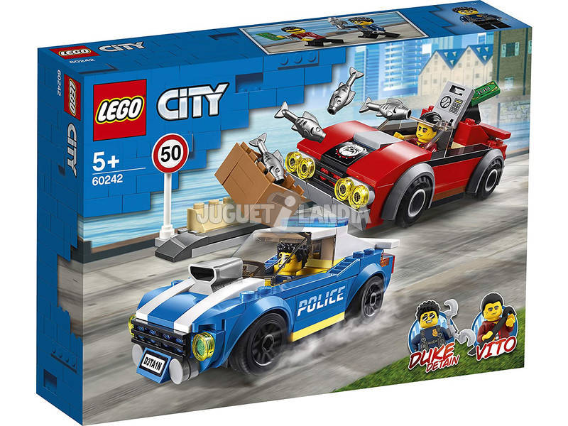 Lego City Police Arresto in Autostrada 60242