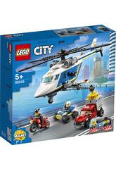Lego City Polizei Hubschraubers Verfolgung 60243