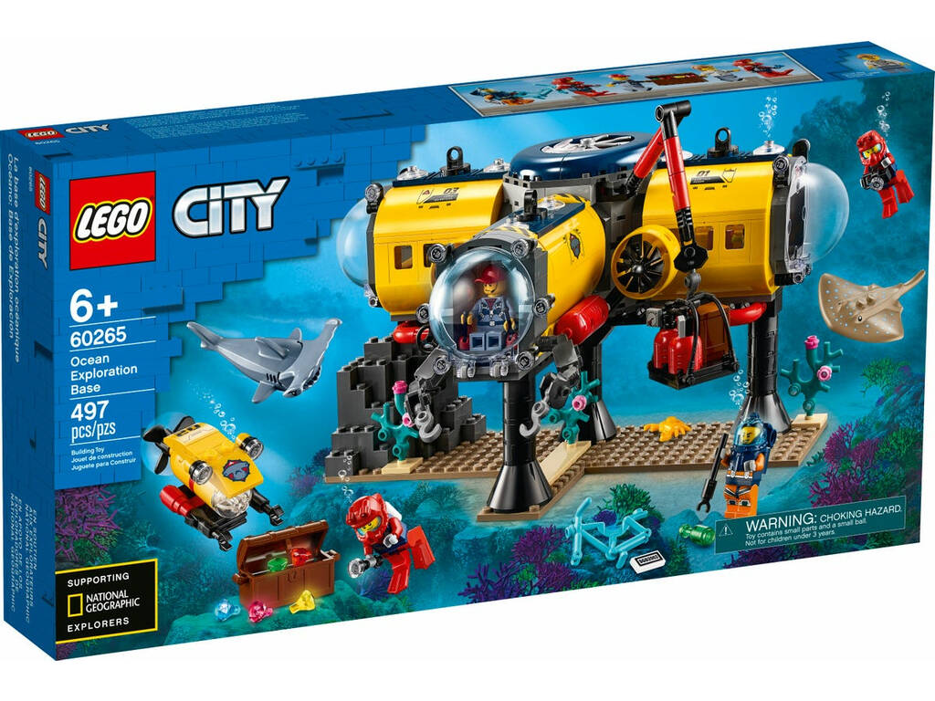 Lego City Oceans Base de Exploración 60265