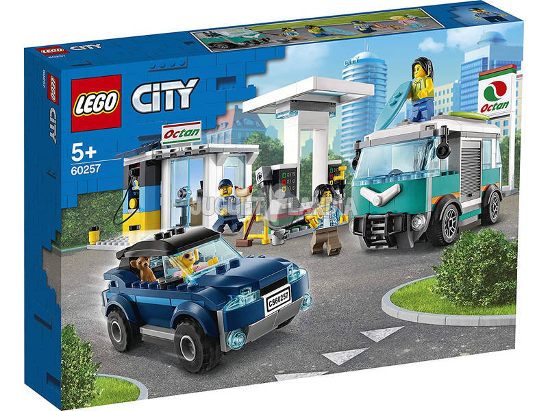Lego City Nitro Wheels Stazione di Servizio 60257