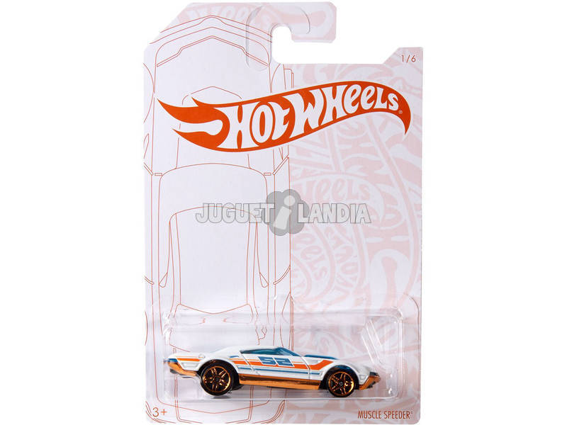 Hot Wheels Veículos Pearl And Chrome Mattel GJW48