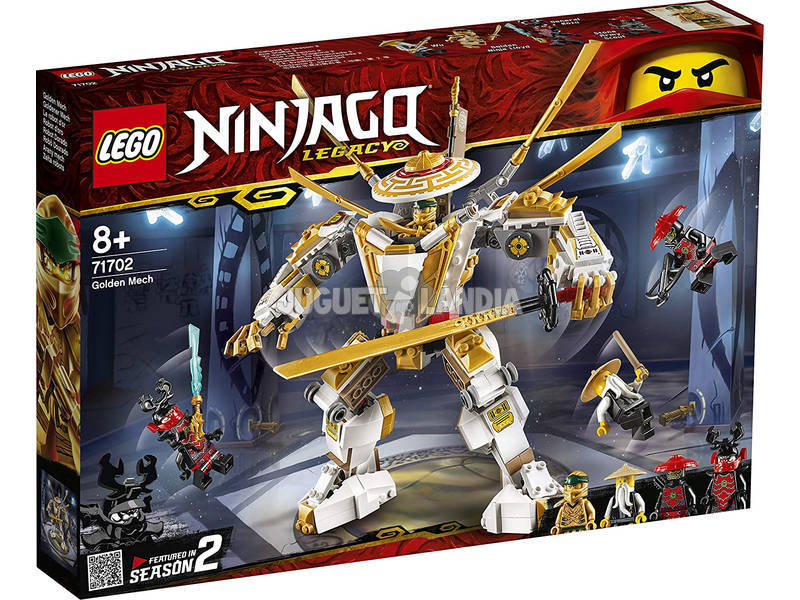 Lego Ninjago Robot Dorato 71702