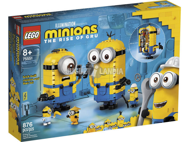 Lego Minions e a sua Cova para Construir 75551