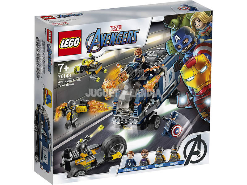 Lego Super-heróis Vingadores Derrota do Camião 76143