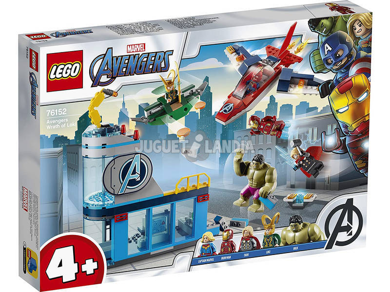 Lego Marvel Avengers Ira De Loki 76152 Juguetilandia - lokis e o mais bagunceiro da escola roblox colegio do roblox 2
