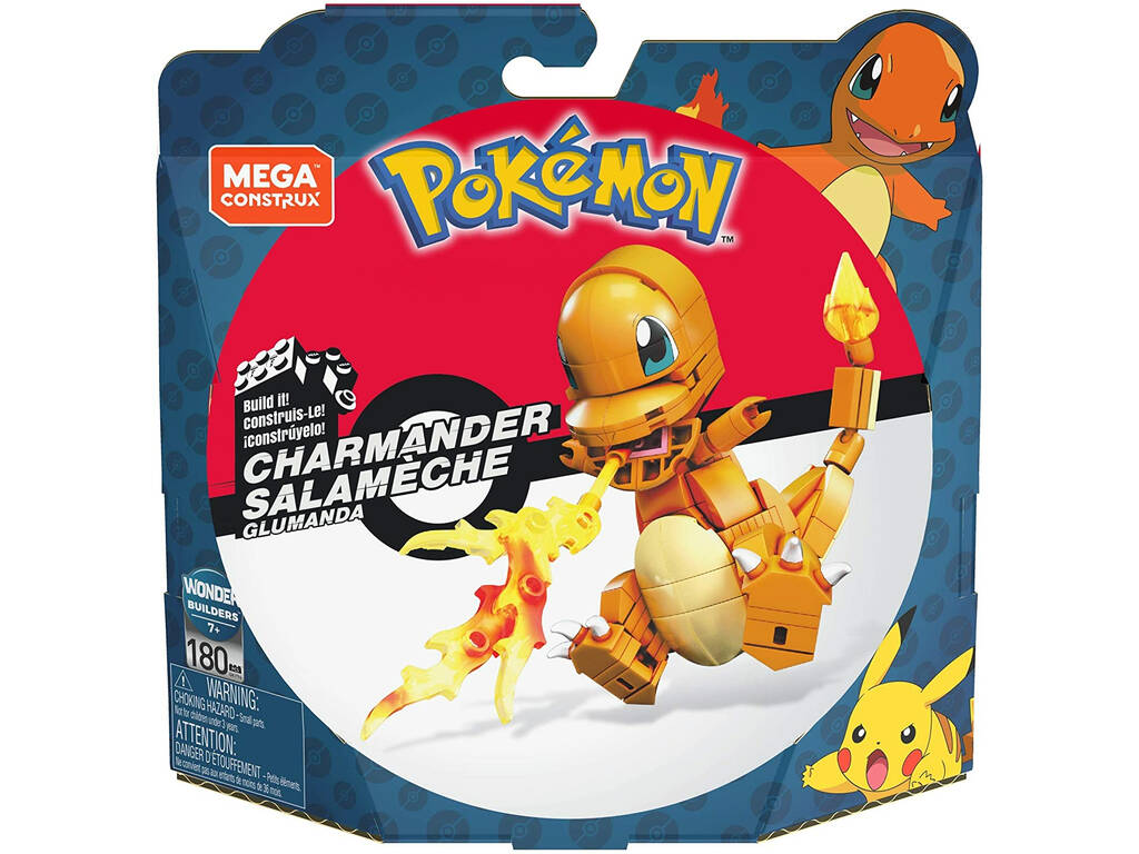 Pokémon Mega Construx Charmander Mattel GKY96