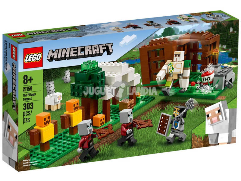 Lego Minecraft La Zona dei Saccheggiatori 21159