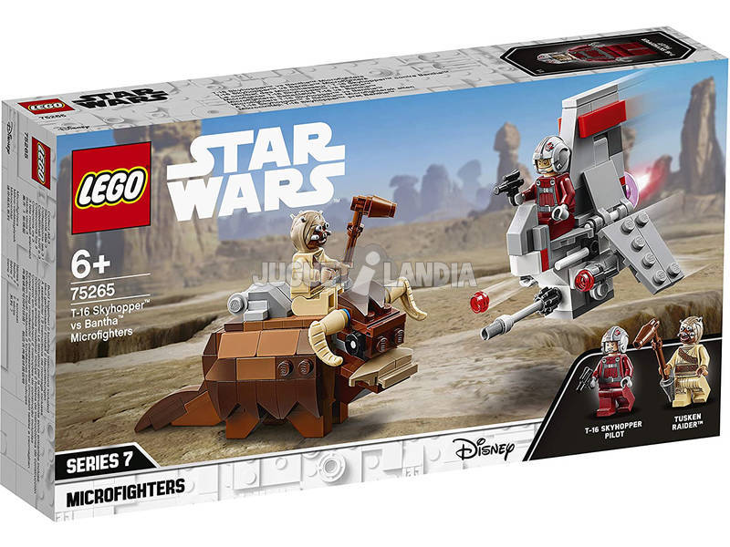 Lego Star Wars Microfighters Salta Céus T-16 VS. Bantha 75265