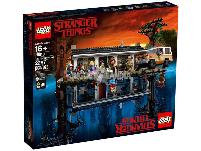 Lego Exclusivas Stranger Things El mundo Al Reves 75810
