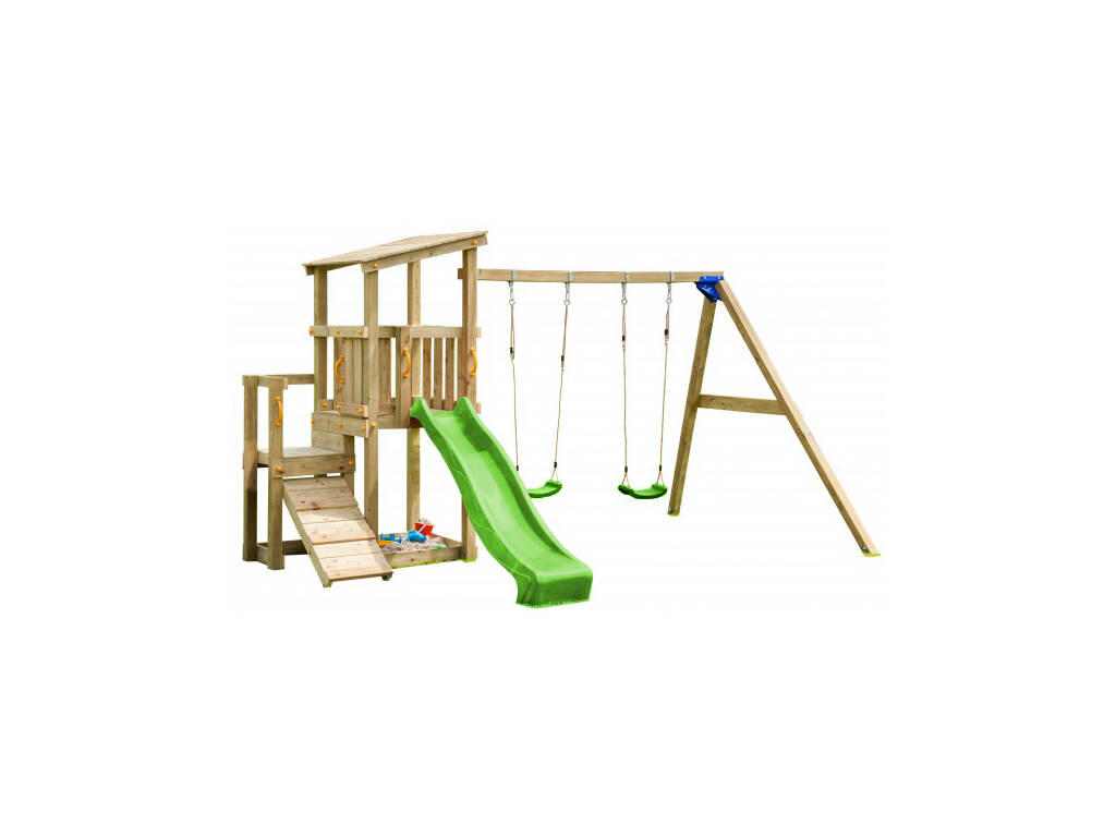 Kinderspielplatz Cascade mit Doppelschaukel Masgames MA811501