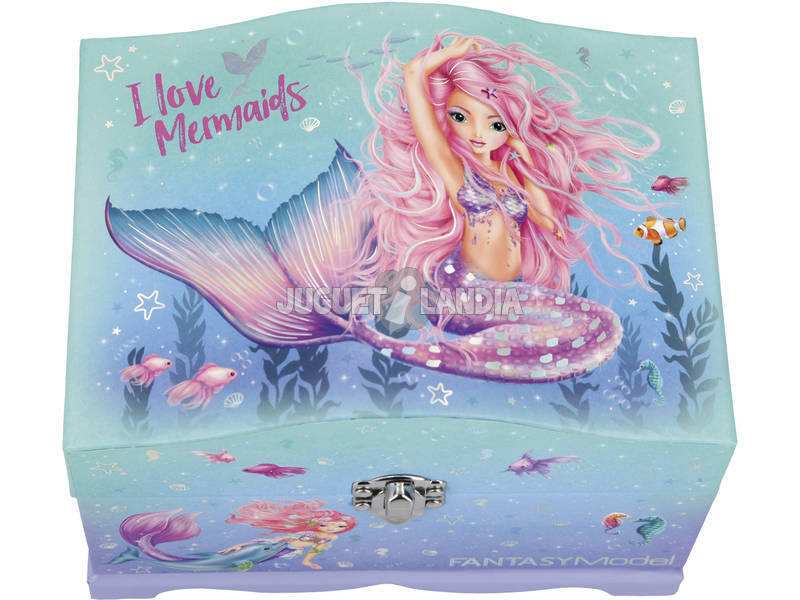 TopModel Mermaid Schmuckbox mit Licht 11123