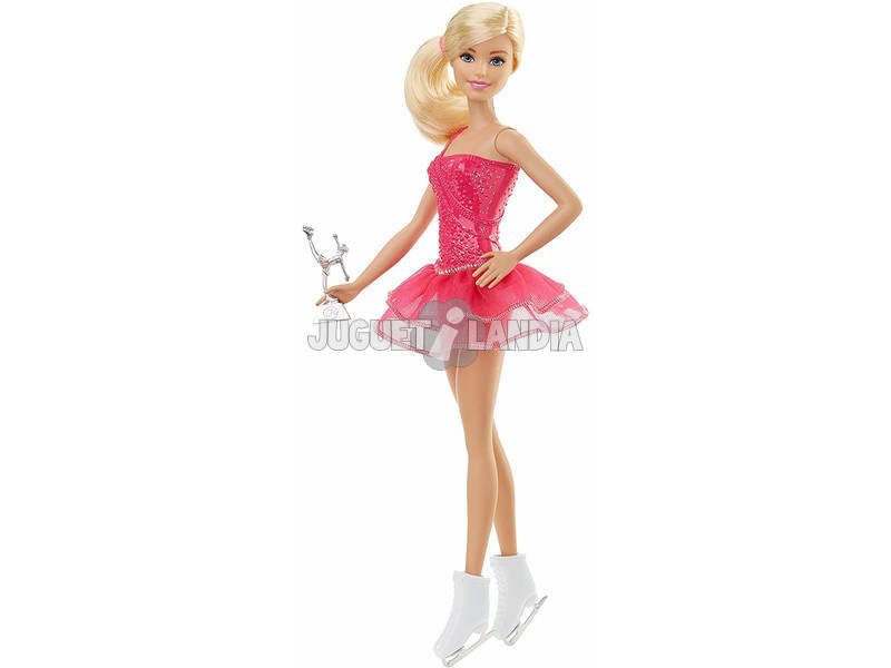 Barbie Yo Quiero Ser Patinadora Mattel FFR35